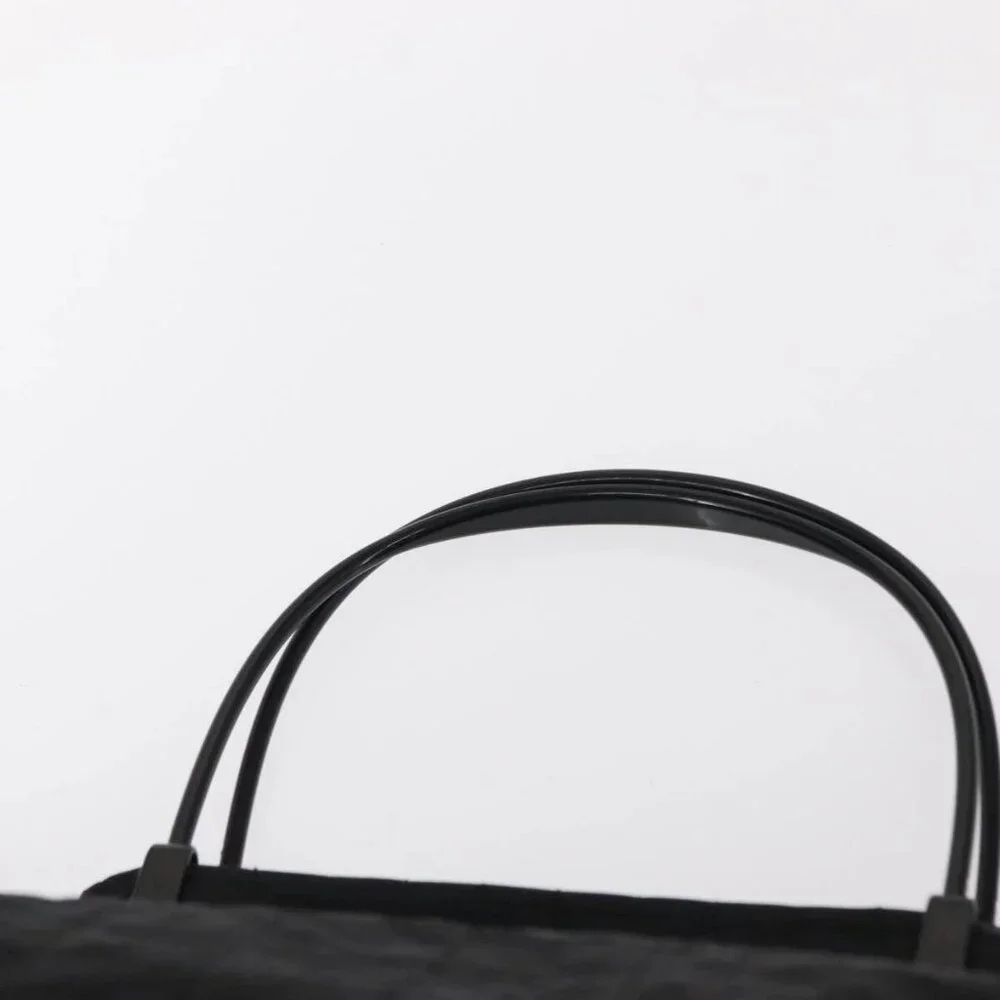PRADA Hand Bag Nylon Black Silver Auth ka079 - Picture 9 of 16